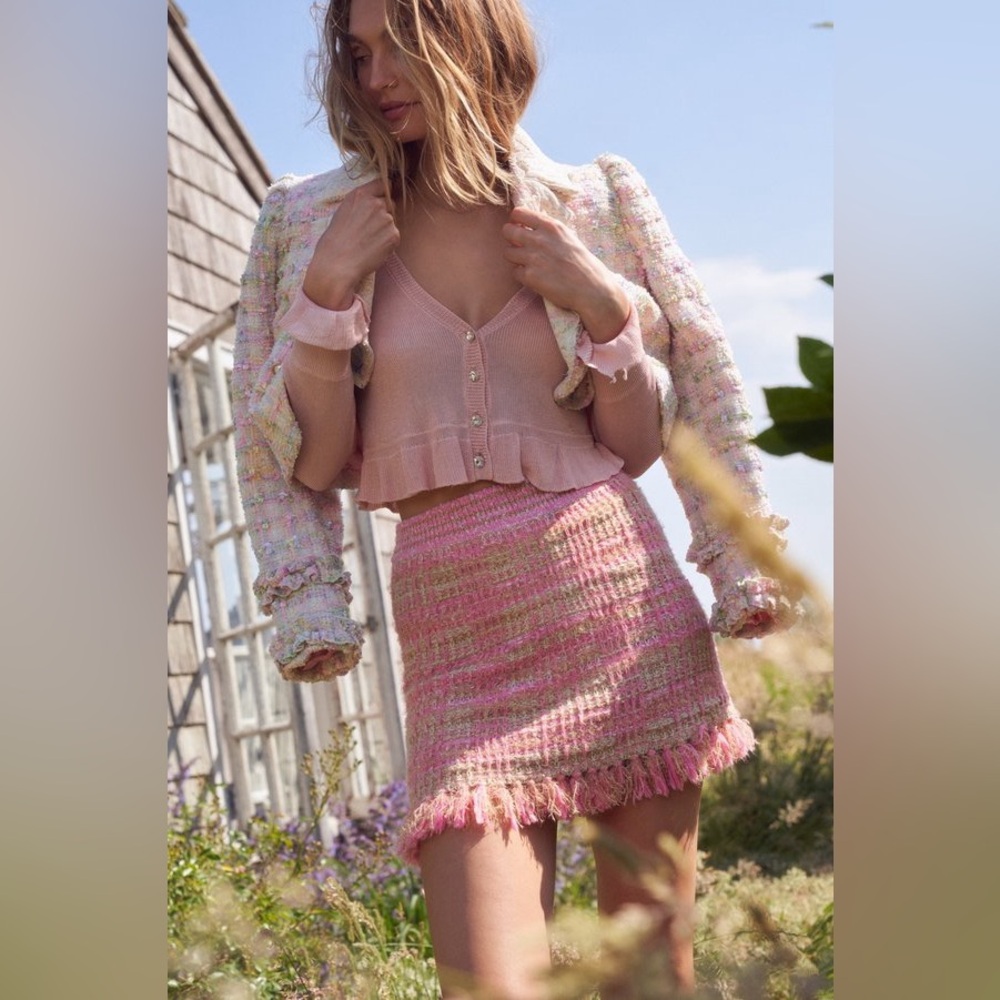 Loveshackfancy Patrick Jacket - Pink Dream - image 1